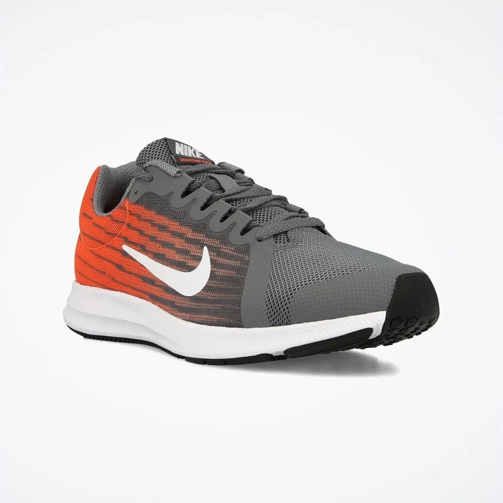 Nike Women's Gray Orange Downshifter 8 Hyper Mesh Athletic Running Shoes‎ Size 6